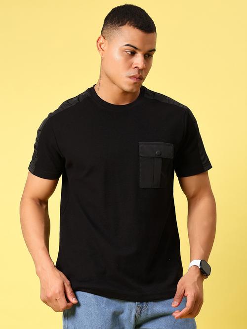 men solid short sleeve regular fit t-shirt - 21935868 - Standard Image - 0