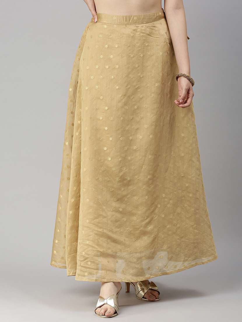 women self designed high rise flared skirt - 21935878 -  Standard Image - 1