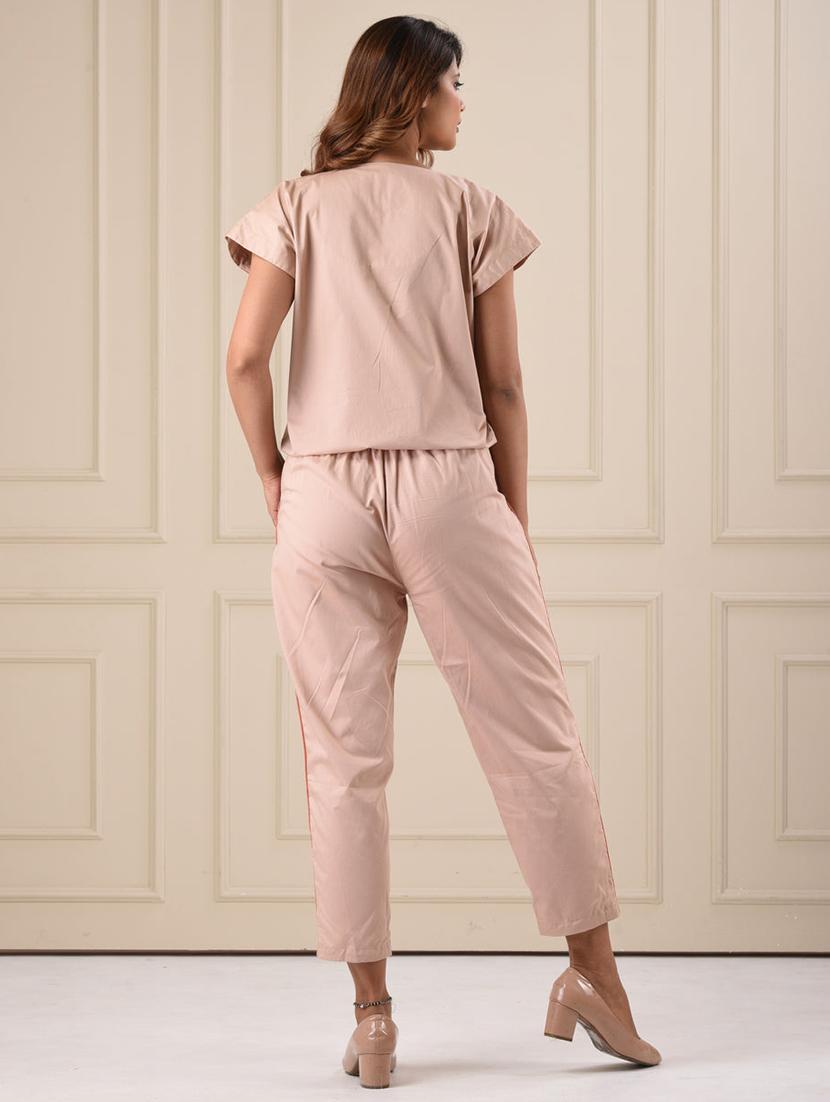 women color block top & trouser co-ord set - 21935909 - Standard Image - 1