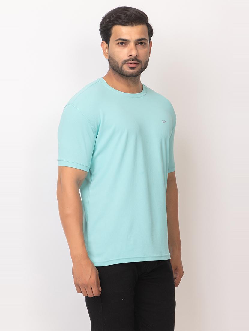 men solid short sleeve regular fit t-shirt - 21935991 - Standard Image - 1