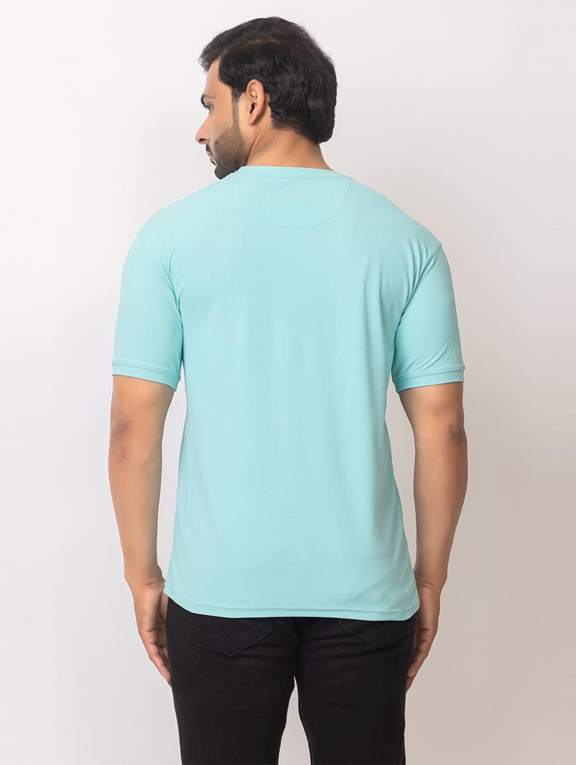 men solid short sleeve regular fit t-shirt - 21935991 - Standard Image - 4