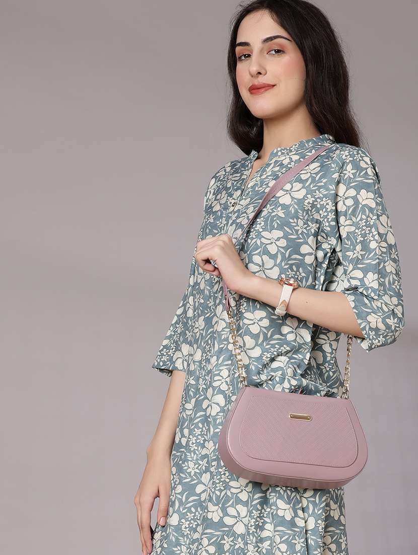 women floral printed three quarter sleeve straight kurta - 21936232 -  Standard Image - 4