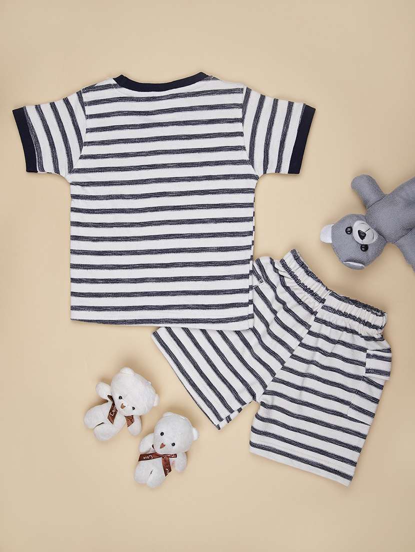 navy blue cotton suit sets coords set - 21936545 -  Standard Image - 1