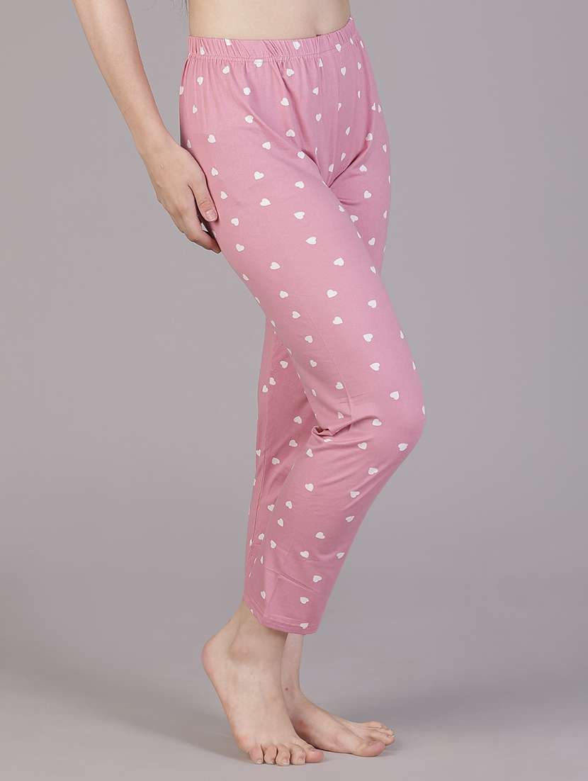 women printed mid rise pajama - 21936618 -  Standard Image - 1