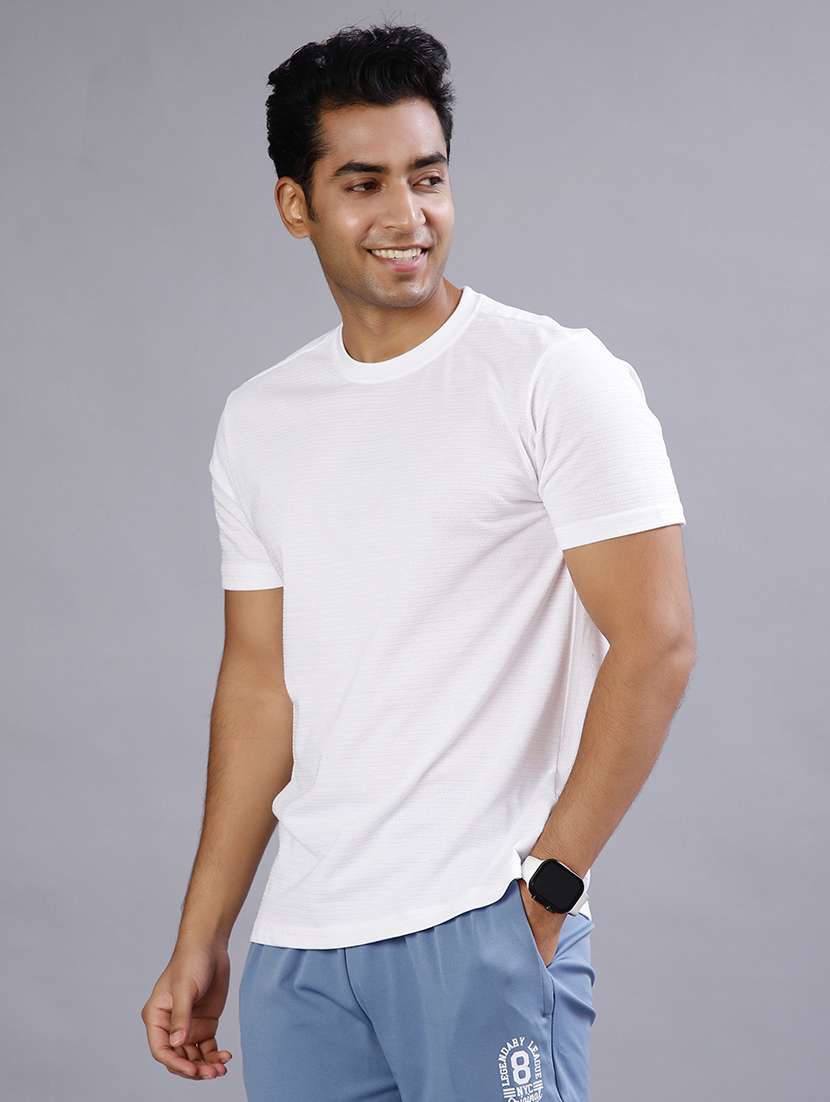 men solid short sleeve regular fit t-shirt - 21938484 -  Standard Image - 1