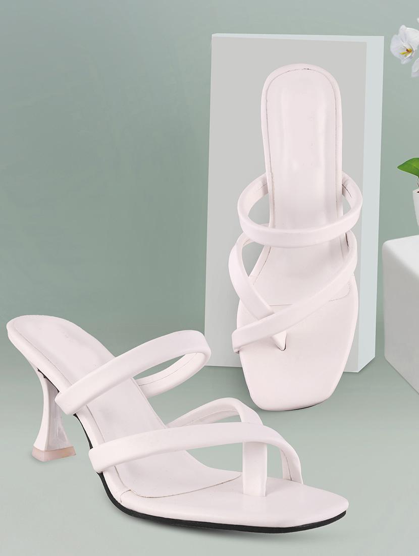 women solid slip on sandal - 21939317 -  Standard Image - 1