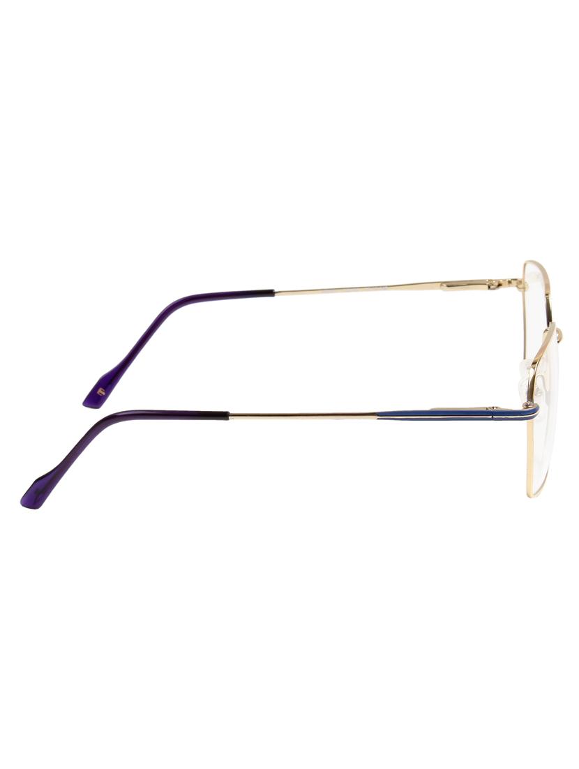 ted smith unisex gold square shape metal frame - 21939348 - Standard Image - 4