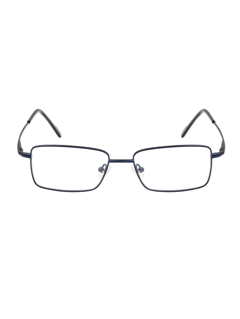 ted smith unisex blue rectangle shape metal frame - 21939350 - Standard Image - 1
