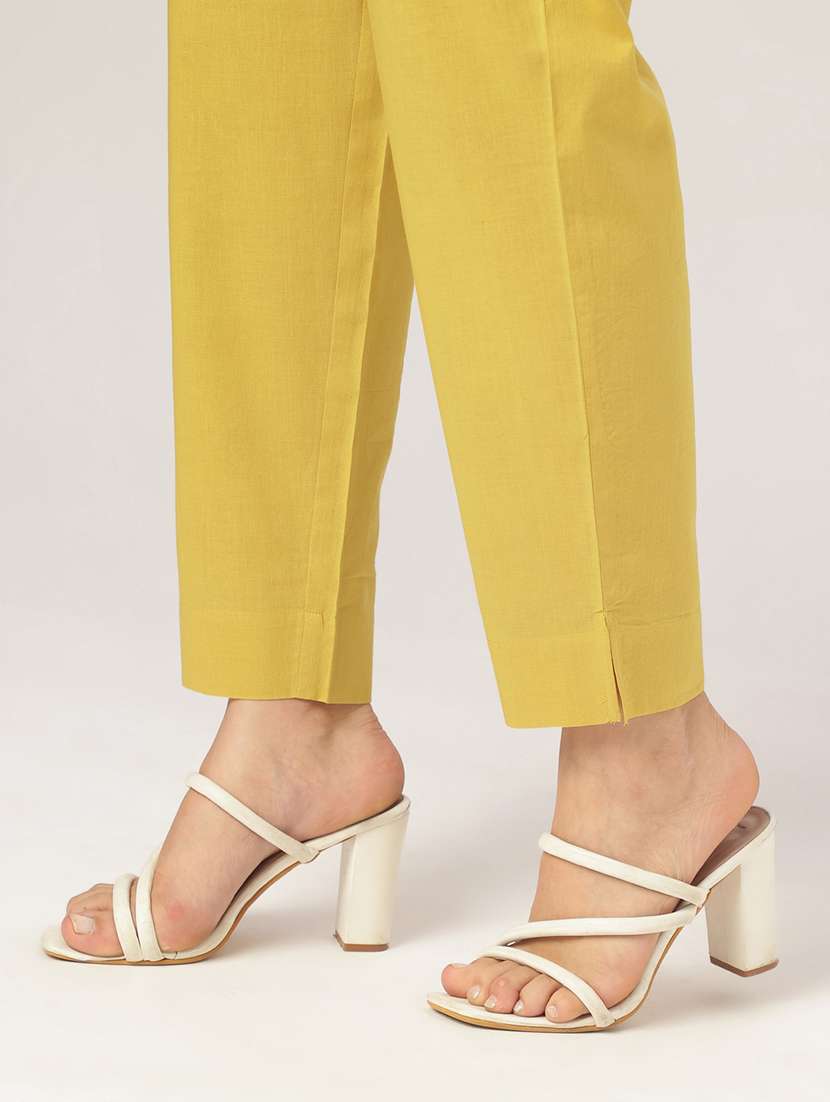 women three quarter sleeve kurta pant set - 21939372 -  Standard Image - 4