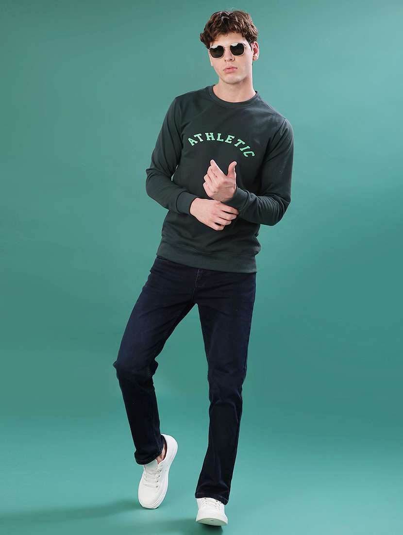 men printed long sleeve sweatshirt - 21939632 -  Standard Image - 4
