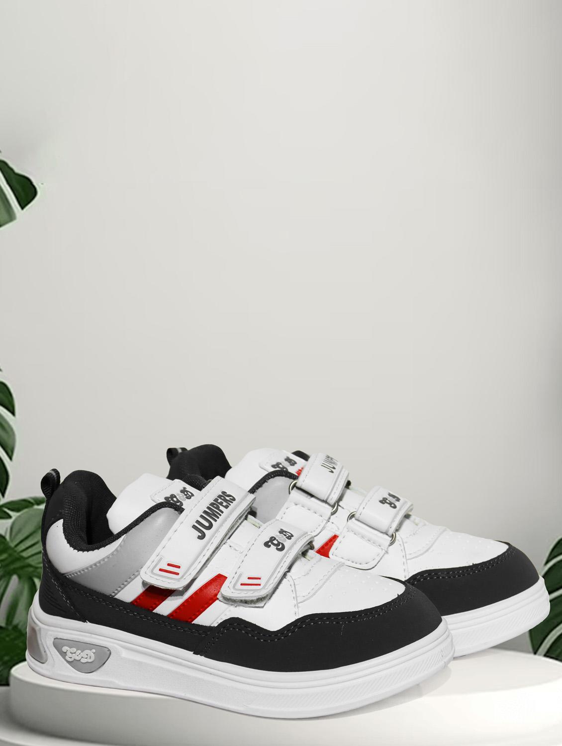 unisex color block velcro sneakers - 21940013 - Standard Image - 1