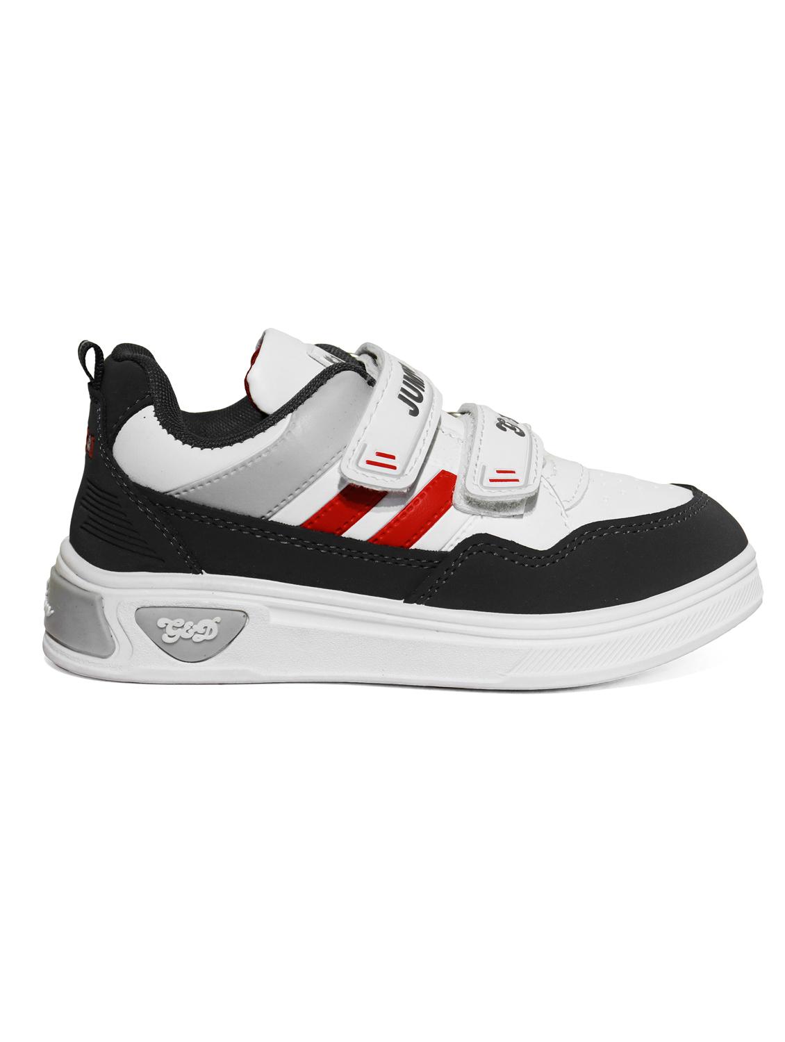 unisex color block velcro sneakers - 21940013 - Standard Image - 4