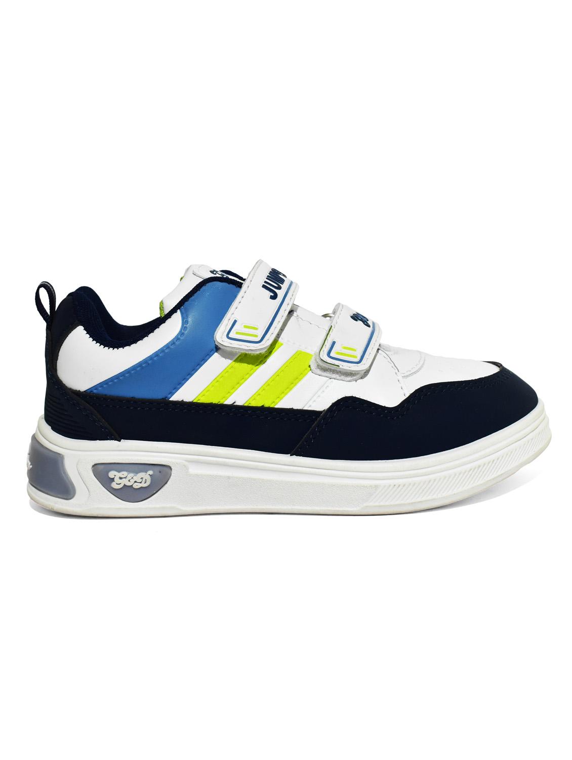 unisex color block velcro sneakers - 21940014 - Standard Image - 4