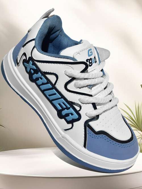 unisex color block lace up sneakers 