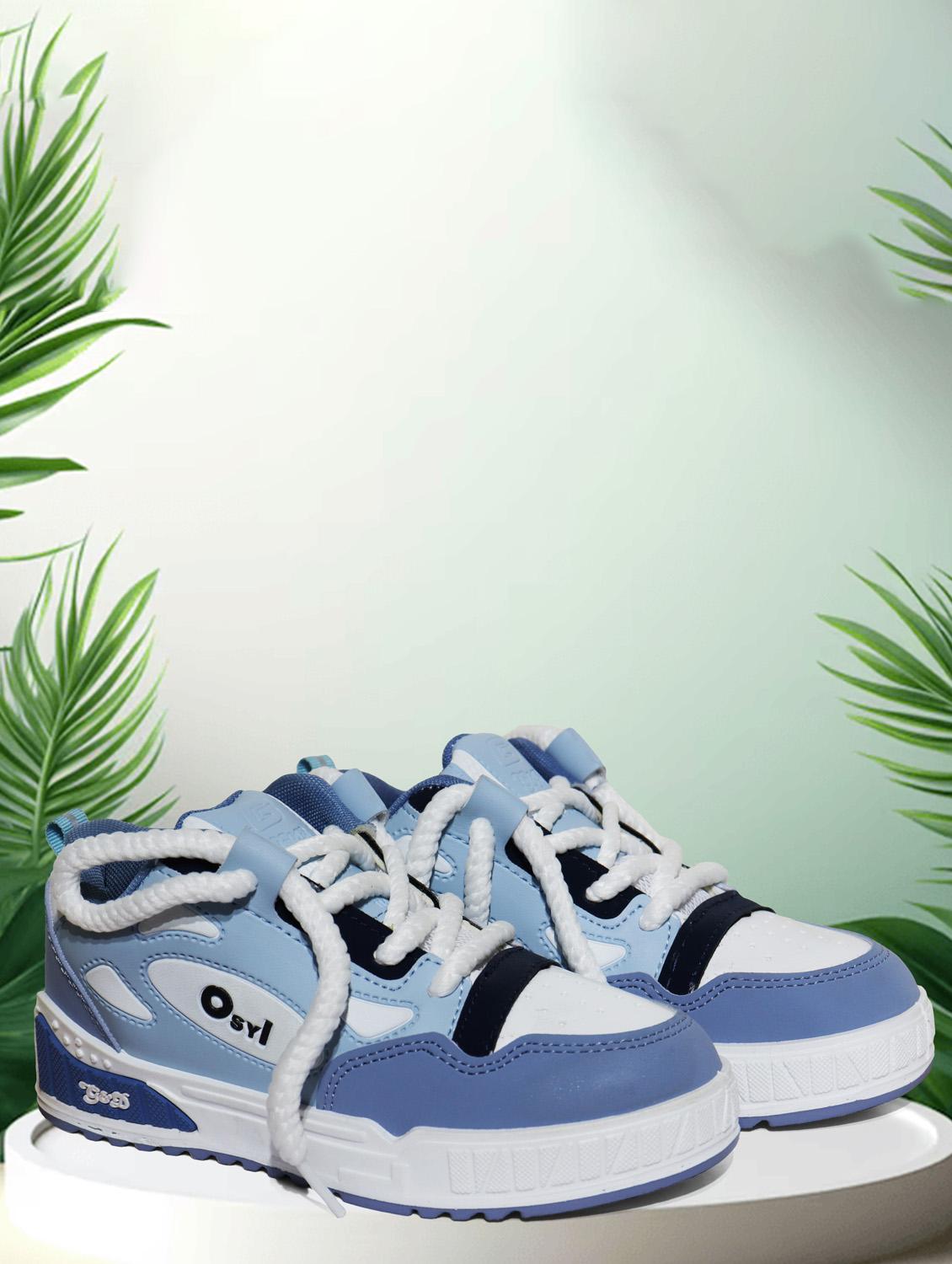 unisex color block lace up sneakers  - 21940025 -  Standard Image - 1