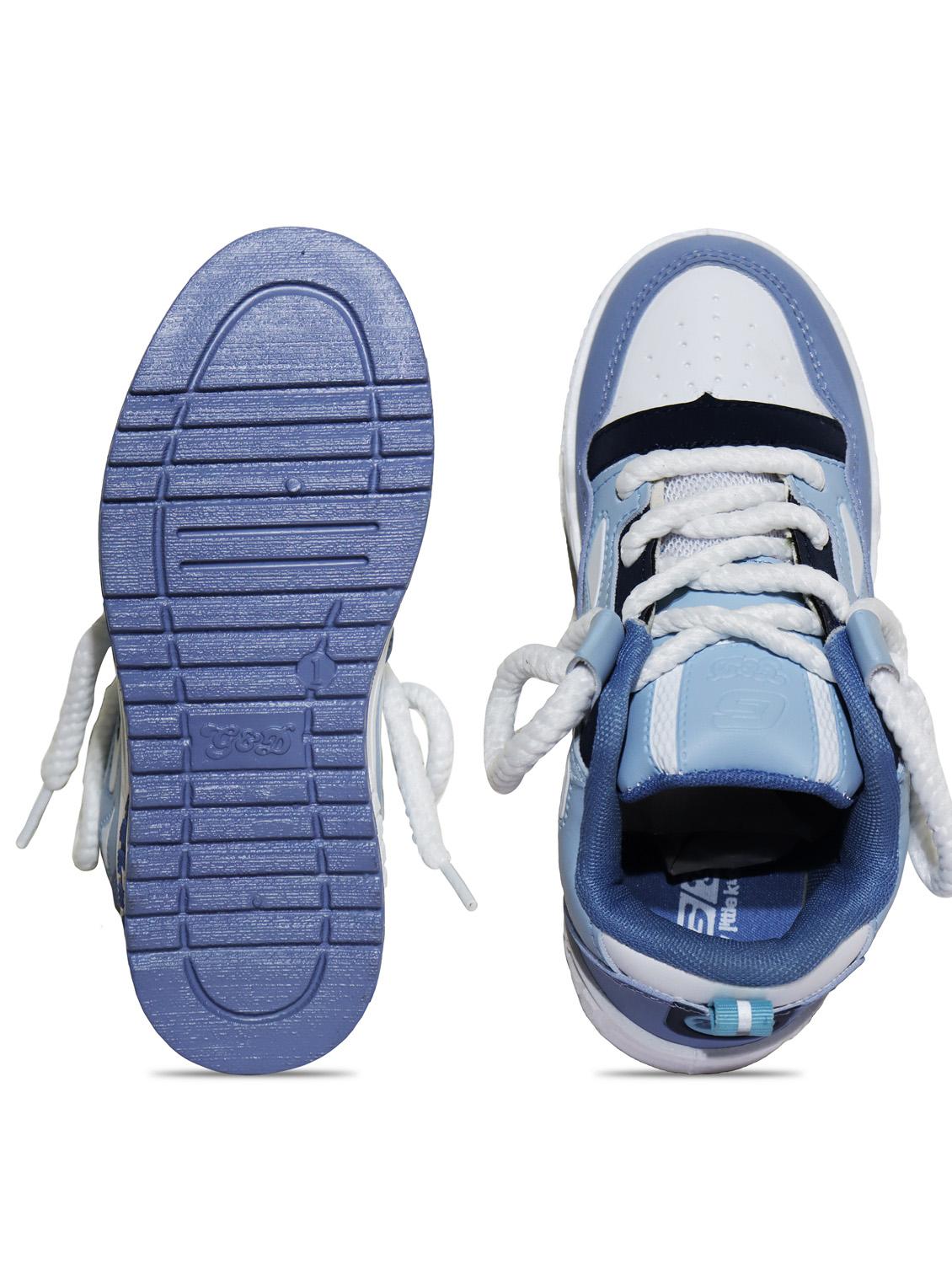 unisex color block lace up sneakers - 21940025 - Standard Image - 4