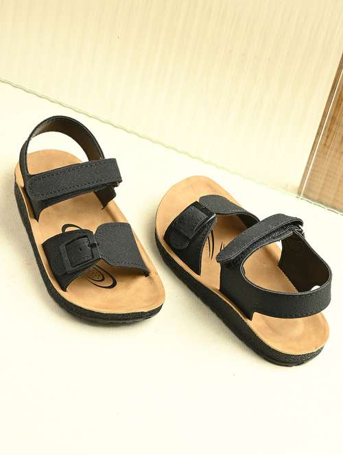boys solid velcro closure floaters - 21940182 - Standard Image - 0
