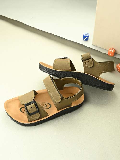 boys solid velcro closure floaters - 21940183 -  Standard Image - 0