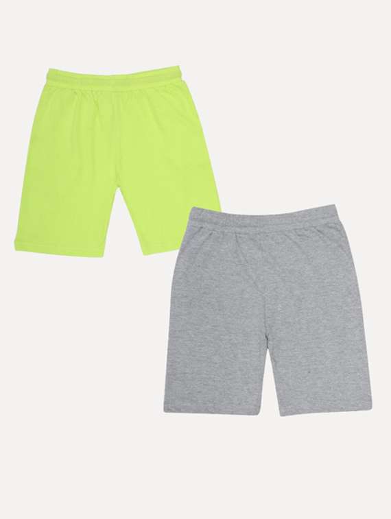 boys pack of 2 solid loungwear shorts - 21940397 -  Standard Image - 1