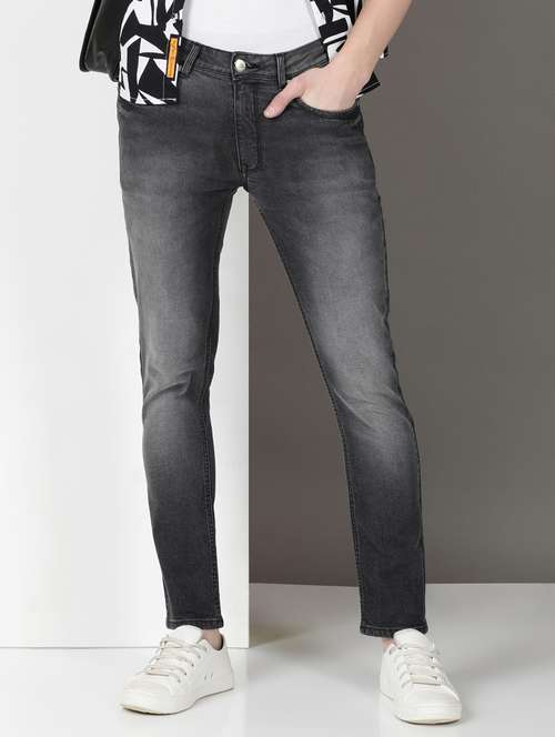 men mid rise full length denim jeans - 21940453 -  Standard Image - 0