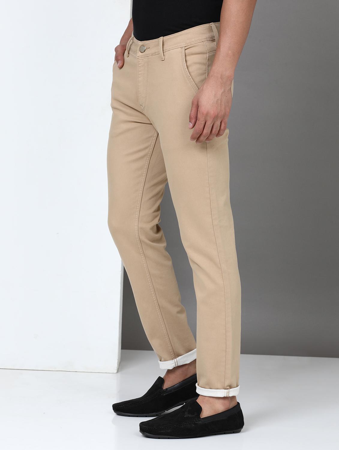 men solid mid rise full length jeans - 21940463 - Standard Image - 1