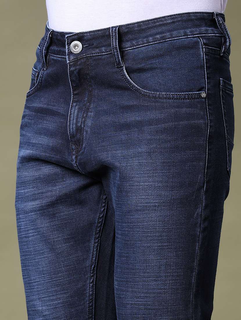 men washed mid rise full length jean - 21940540 -  Standard Image - 4