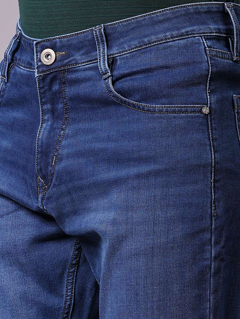 men washed mid rise full length jean - 21940544 -  Standard Image - 4