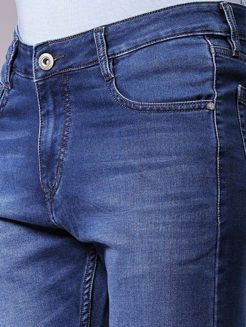 men washed mid rise full length jean - 21940546 -  Standard Image - 4