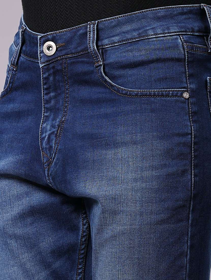 men washed mid rise full length jean - 21940547 -  Standard Image - 4