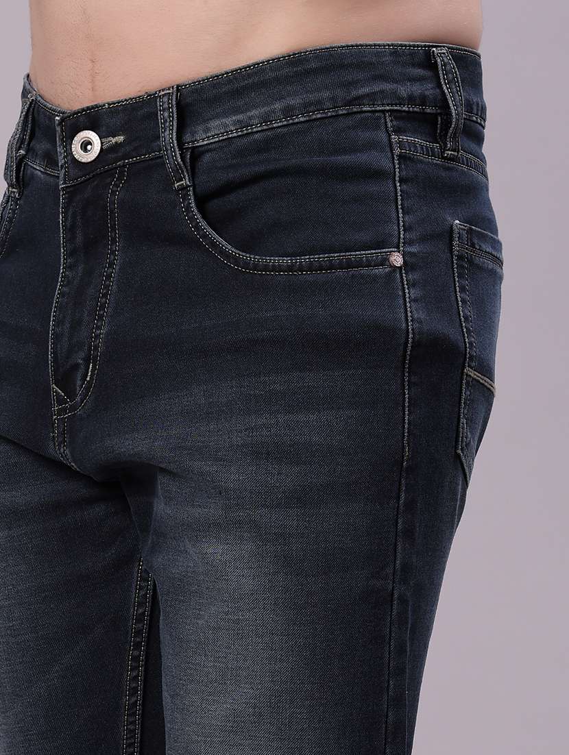 men washed mid rise full length jean - 21940549 -  Standard Image - 4