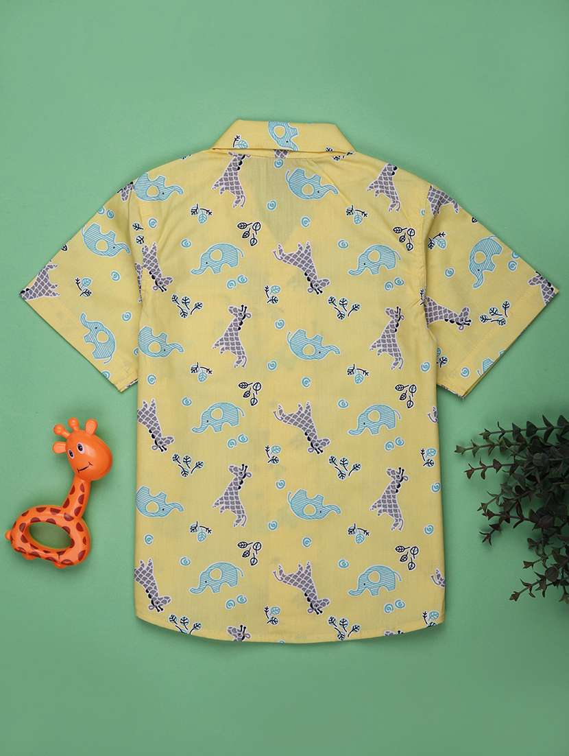 boys printed short sleeve regular fit t-shirt - 21940680 -  Standard Image - 1