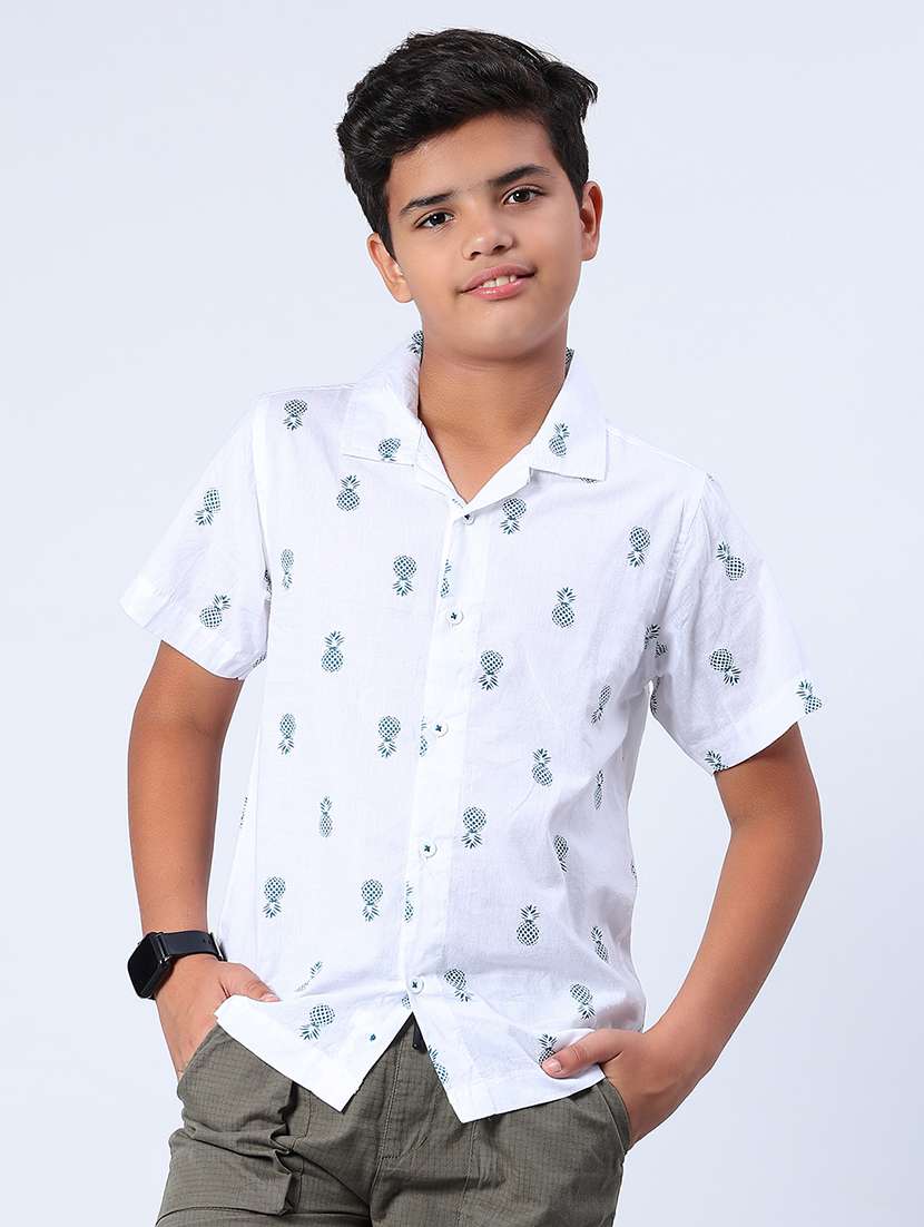 boys printed short sleeve regular fit t-shirt - 21941117 -  Standard Image - 1