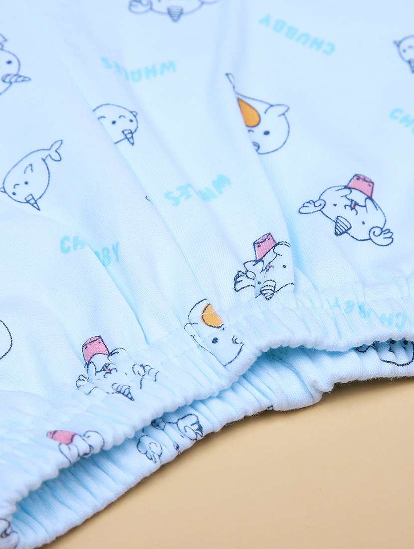 boys printed t-shirt & shorts twin set - 21941276 - Standard Image - 4