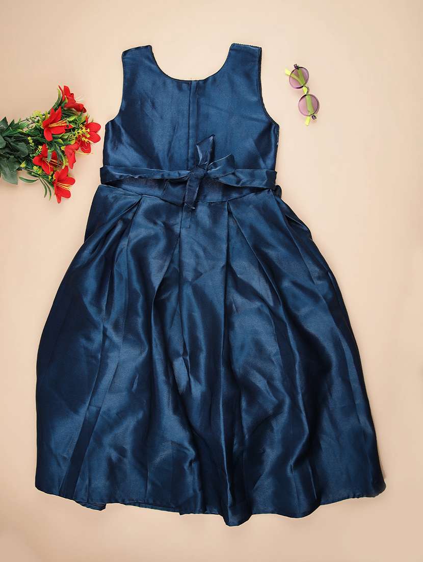 girls sequined sleeveless fit and flare dress - 21941319 -  Standard Image - 1