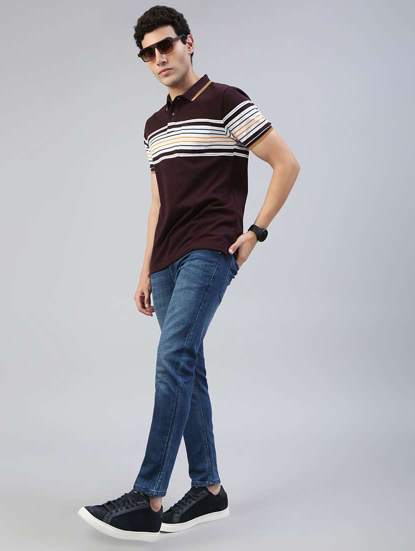 men washed mid rise ankle length jeans - 21941428 - Standard Image - 4