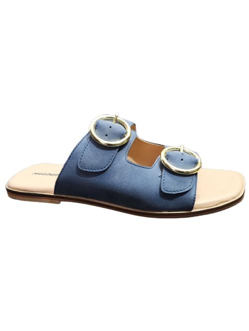 women solid slip on flat sandal - 21941572 - Standard Image - 0