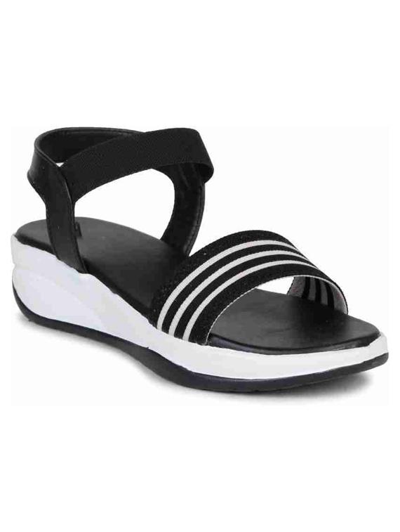 women black ankle strap wedge - 21941584 - Zoom Image - 0