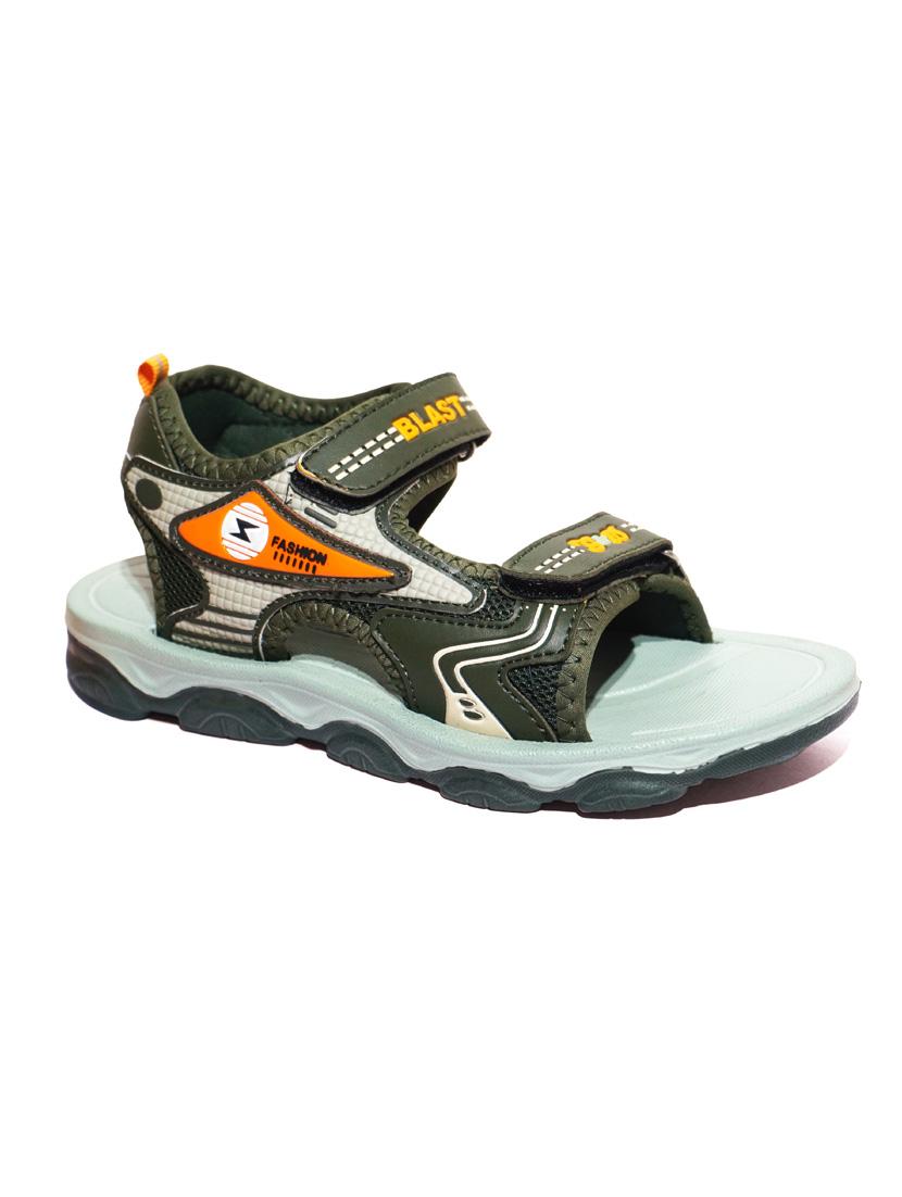 unisex open toe velcro floater - 21941595 - Standard Image - 1