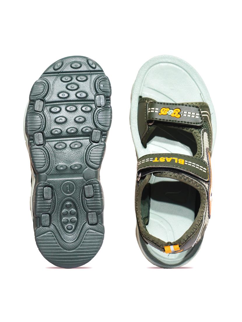 unisex open toe velcro floater - 21941595 - Standard Image - 4