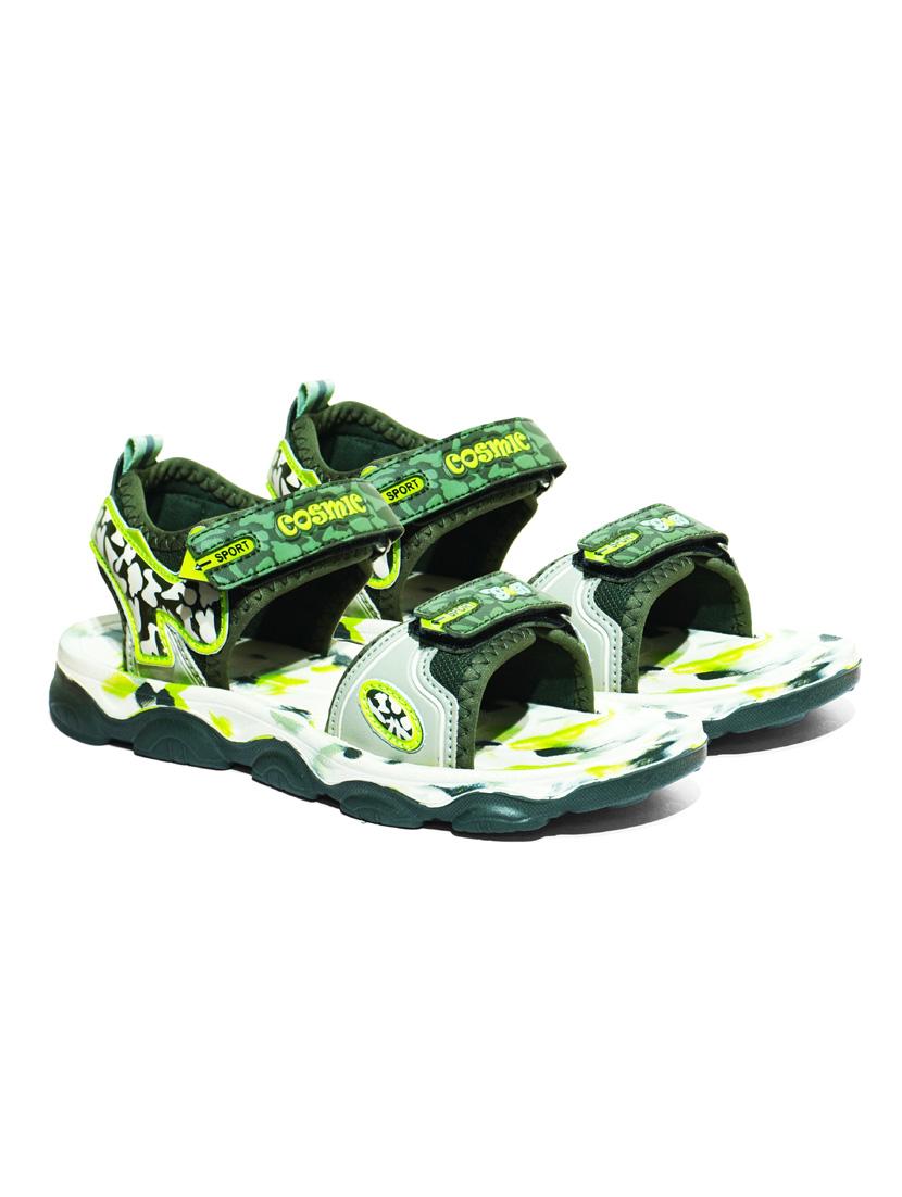 unisex open toe velcro floater - 21941599 -  Standard Image - 1
