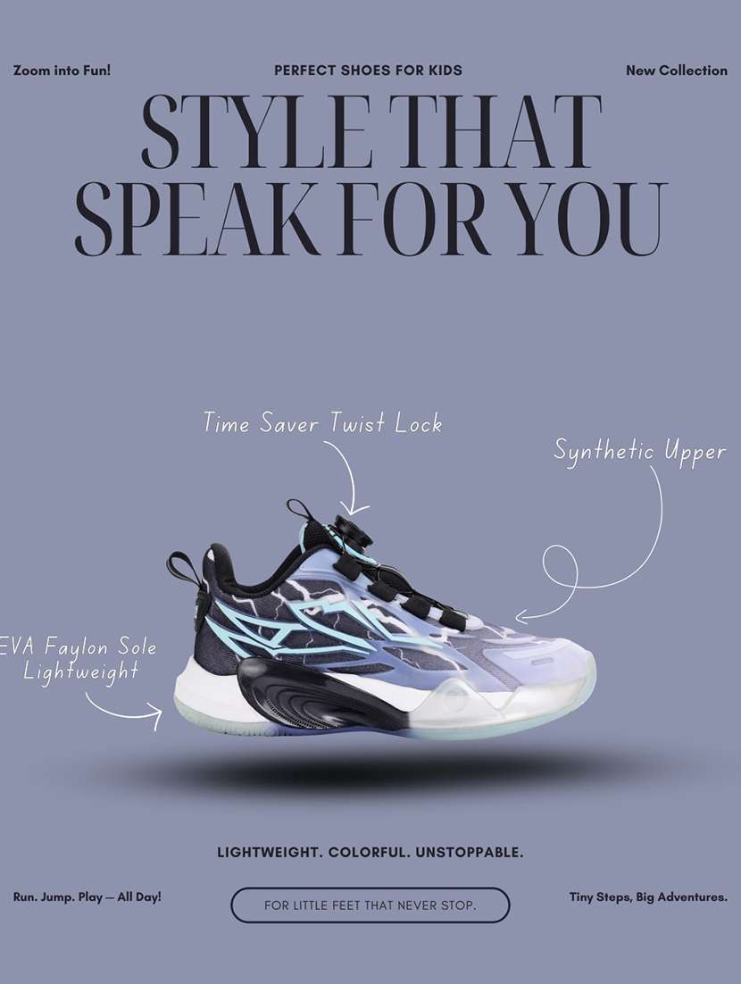 unisex printed lace up sport shoe - 21941605 -  Standard Image - 6