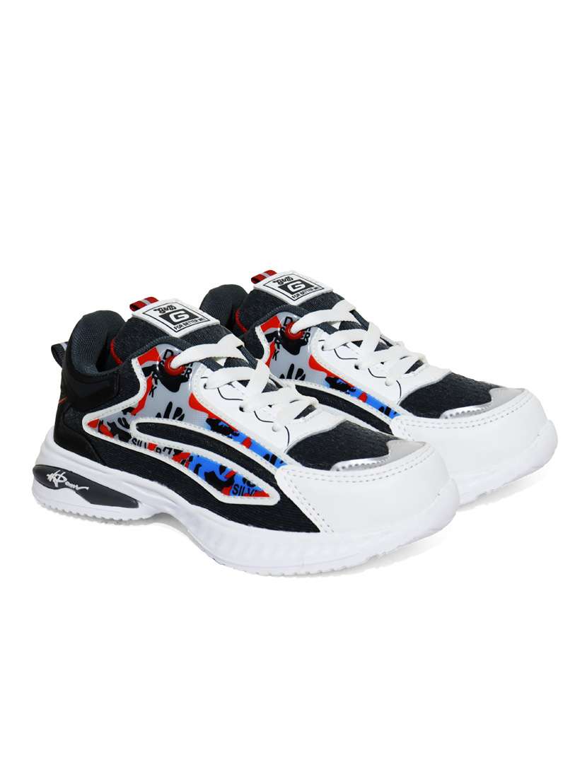 unisex printed lace up sport shoe - 21941609 -  Standard Image - 1