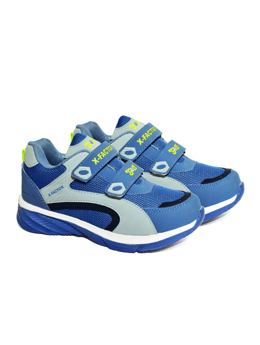 unisex color block velcro sport shoes - 21941620 -  Standard Image - 1
