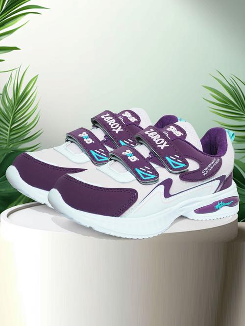 unisex color block velcro sport shoes - 21941624 -  Standard Image - 0