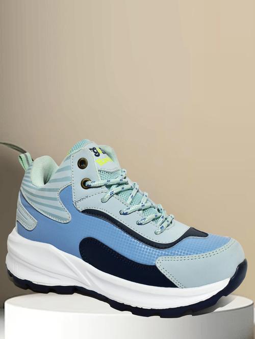 unisex color block lace up sport shoe - 21941625 - Standard Image - 0