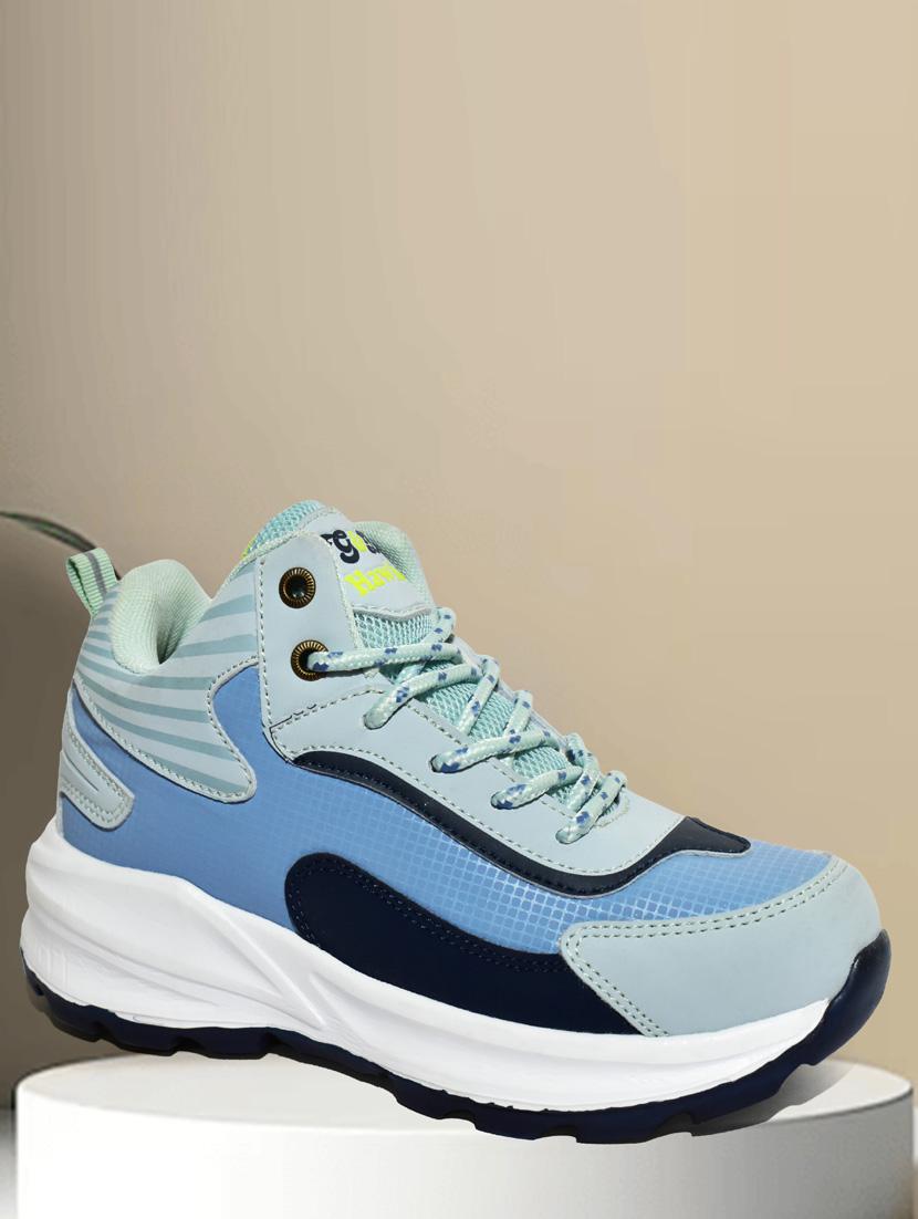 unisex color block lace up sport shoe
