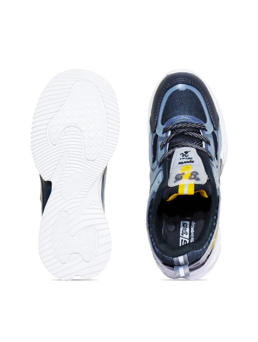 unisex color block lace up sport shoes - 21941631 - Standard Image - 4