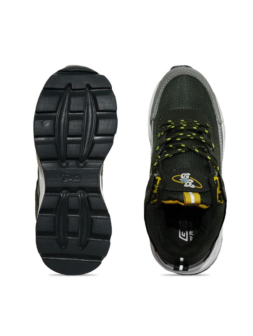 unisex color block lace up sport shoes - 21941637 - Standard Image - 4