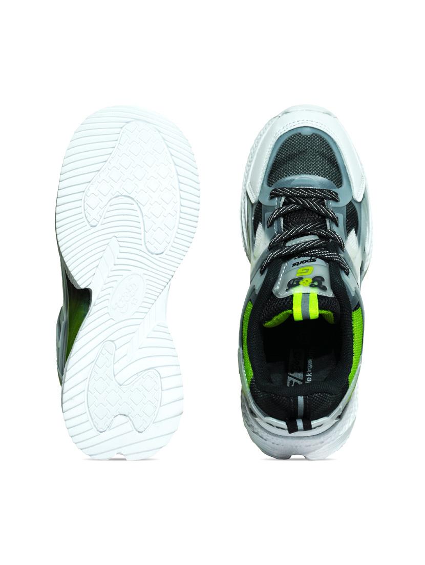 unisex printed lace up sport shoes - 21941639 - Standard Image - 4