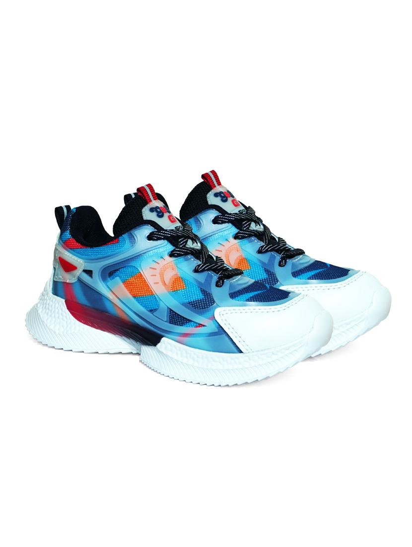 unisex printed lace up sport shoes - 21941640 -  Standard Image - 1